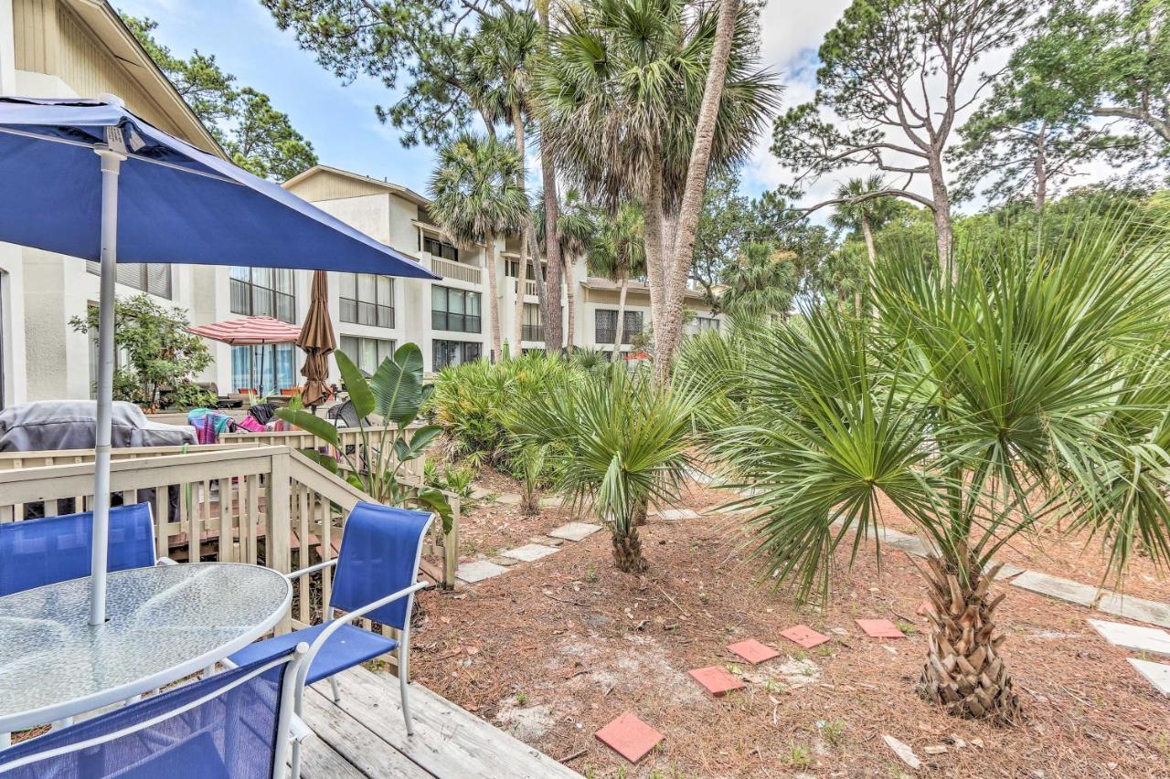 Hilton Head Island Townhome Patio, Walk To Beach Exterior foto